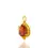 Thumbnail: Pear-Shaped Garnet Pendant