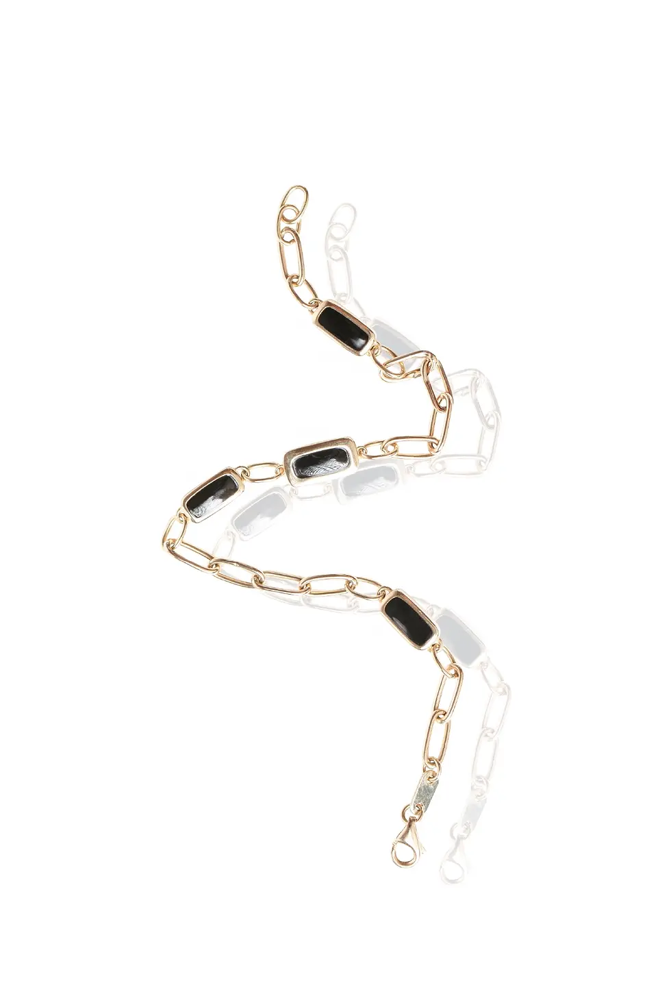 Onyx Link Bracelet