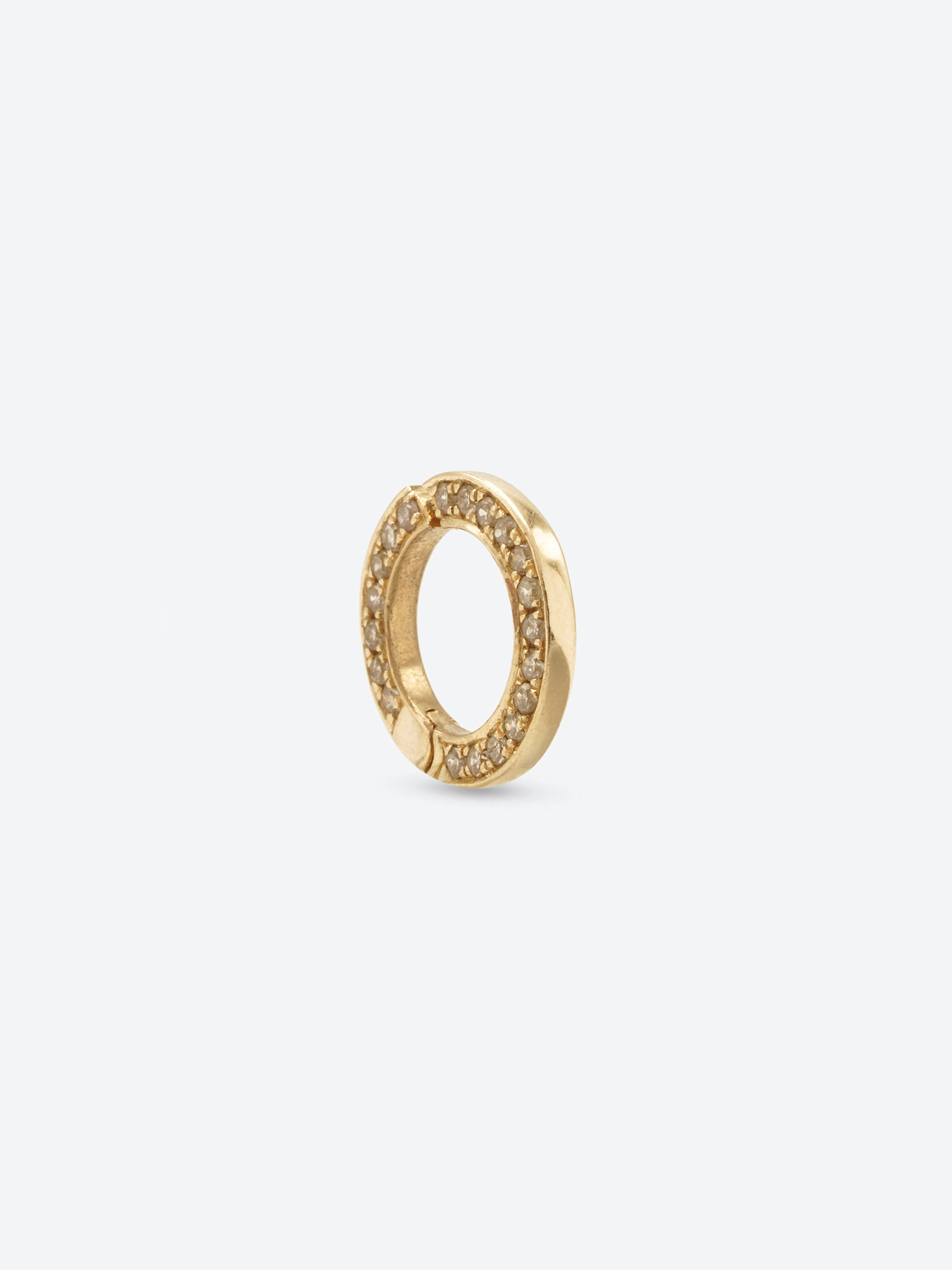 Diamond connector 14K gold by Kelly Fletcher Jewelry