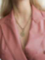 10 Trillion Diamonds medallion by Kelly Fletcher Jewelry