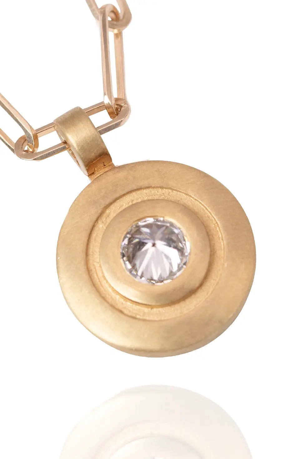Thumbnail: Diamond Disc Pendant