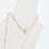 Thumbnail: Unique paperclip chain 14K gold by Kelly Fletcher Jewelry 