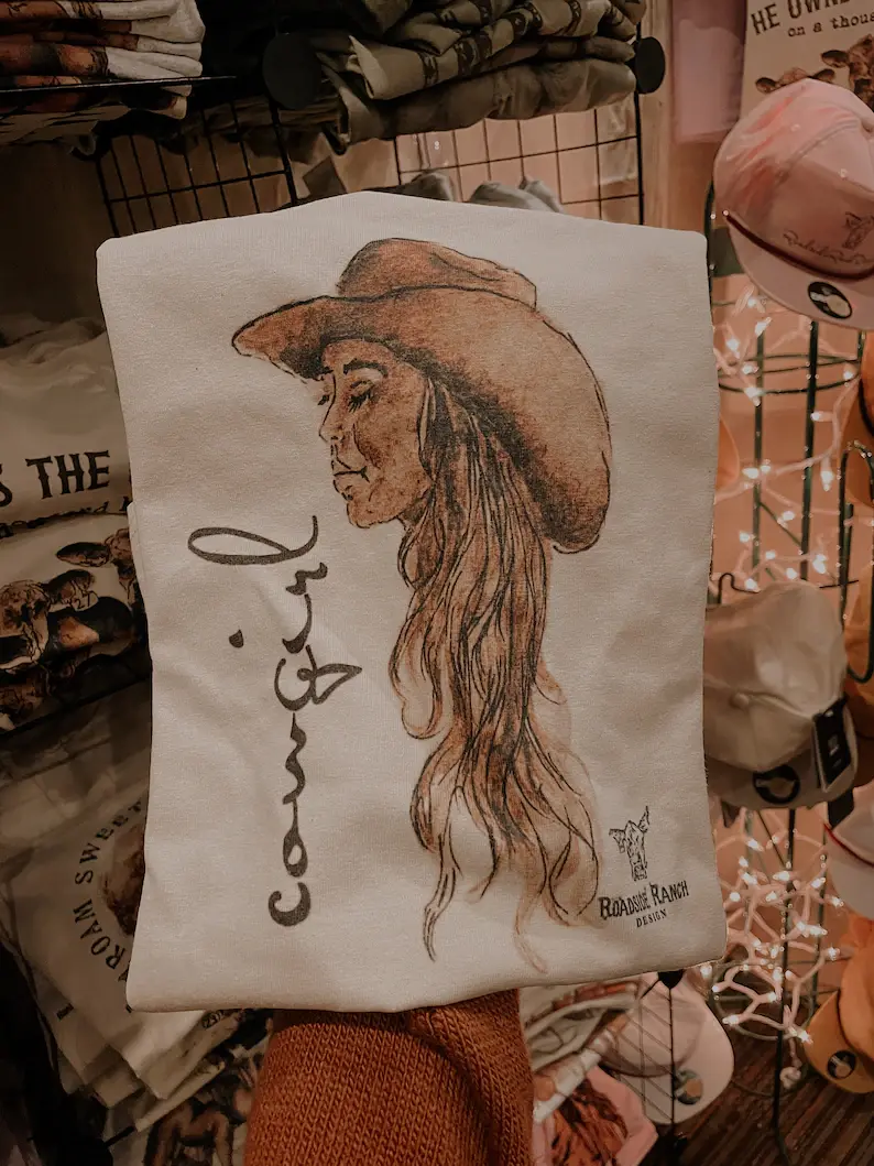 Cowgirl tee