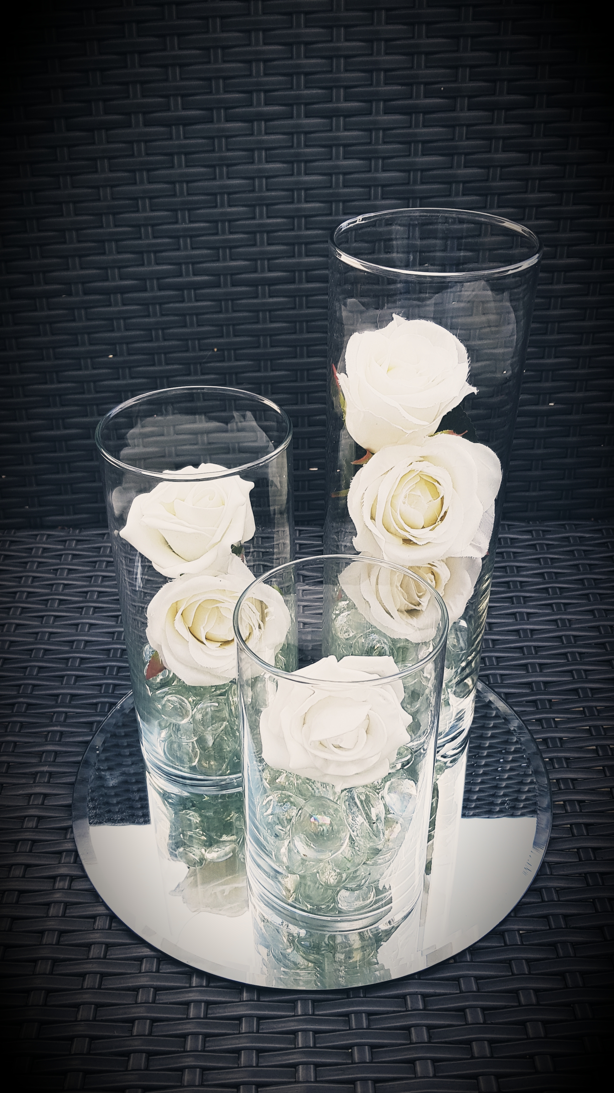 Tripple Cylinder Vases