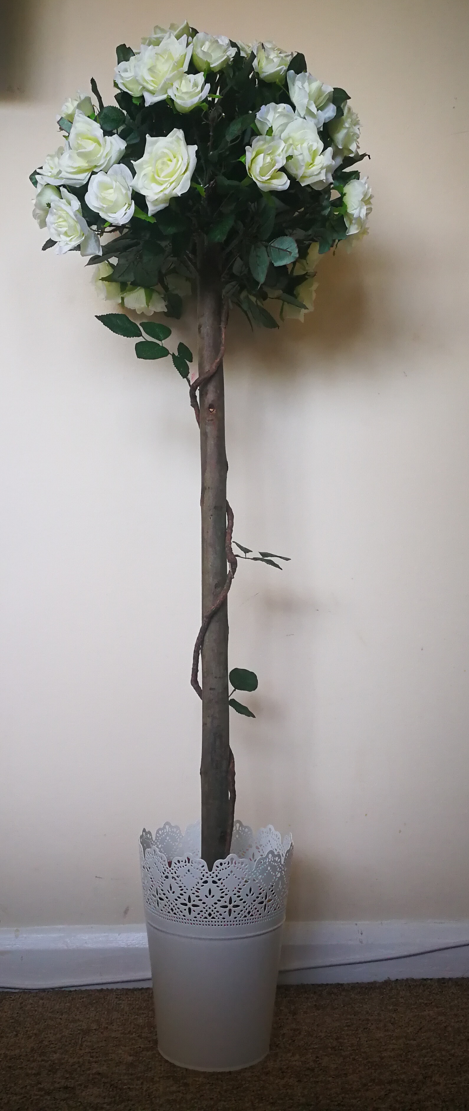 4ft Silk Rose Trees