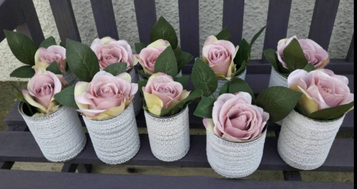 Lace Tin holder