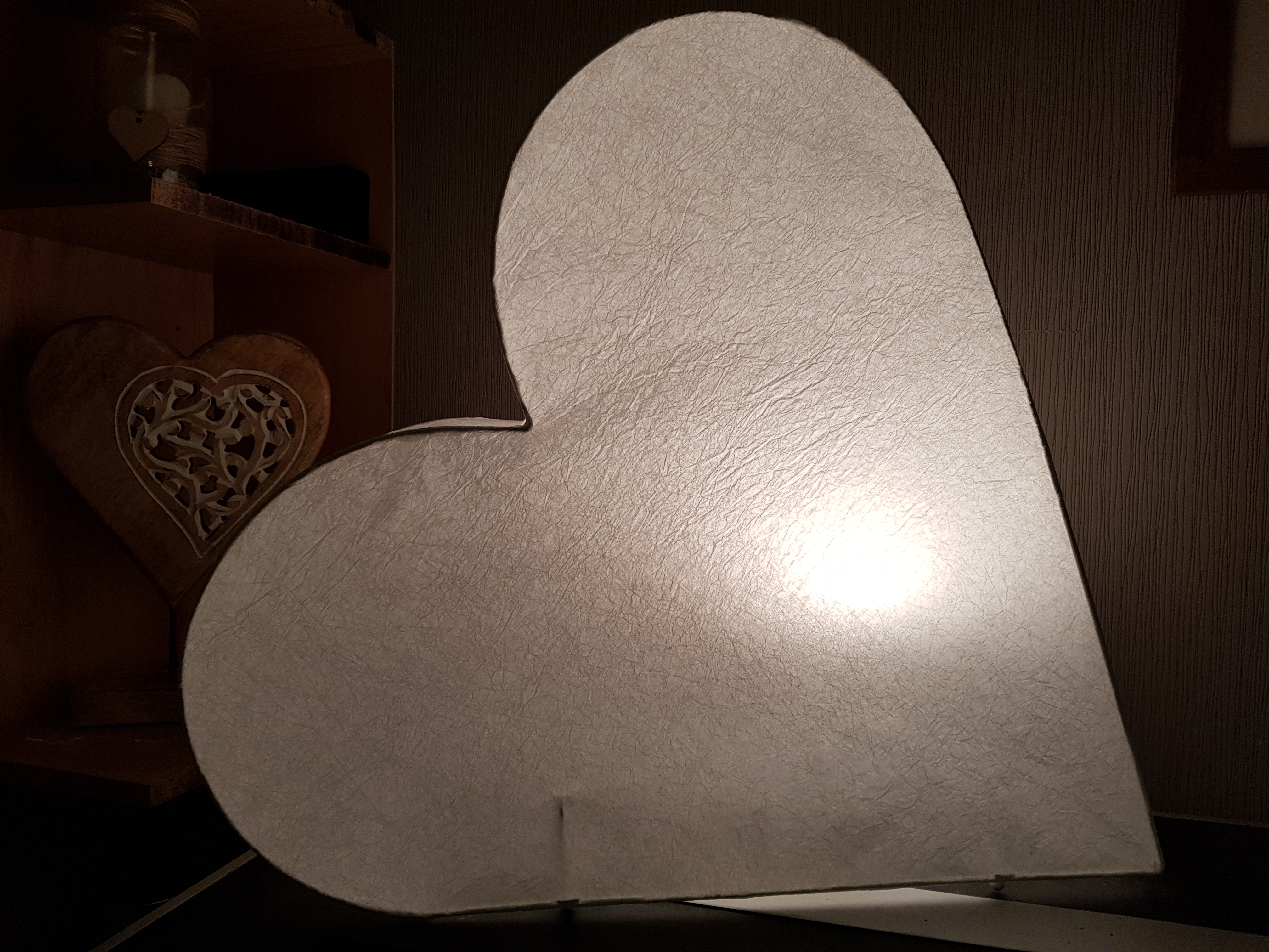 50cm Heart Lantern