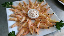 Γαρίδες βραστές