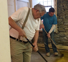 Jim Fitzroy floor historic church tarentum