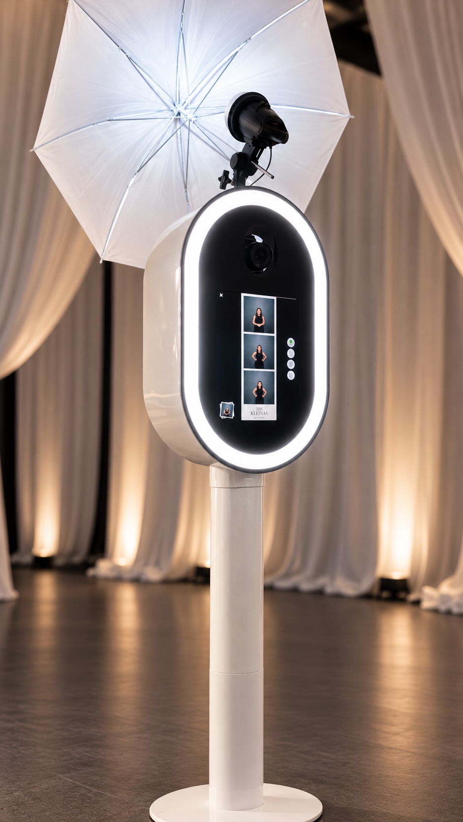 The Mod Box custom luxury enclosed photo booth