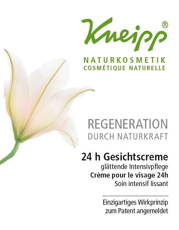 Miniaturbild: Naturkosmetik Regeneration 24 h Gesichtscreme Regallayout_50ml