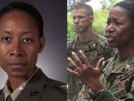 The First United States Marine Corps Female Black General