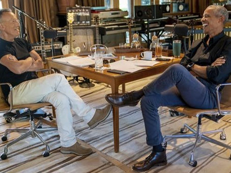 Obama and Springsteen Launch a Podcast