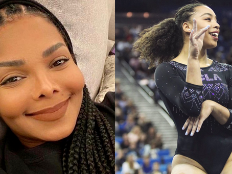 Janet Jackson Surprises Gymnast Whose Floor Routine Went Viral (Video)