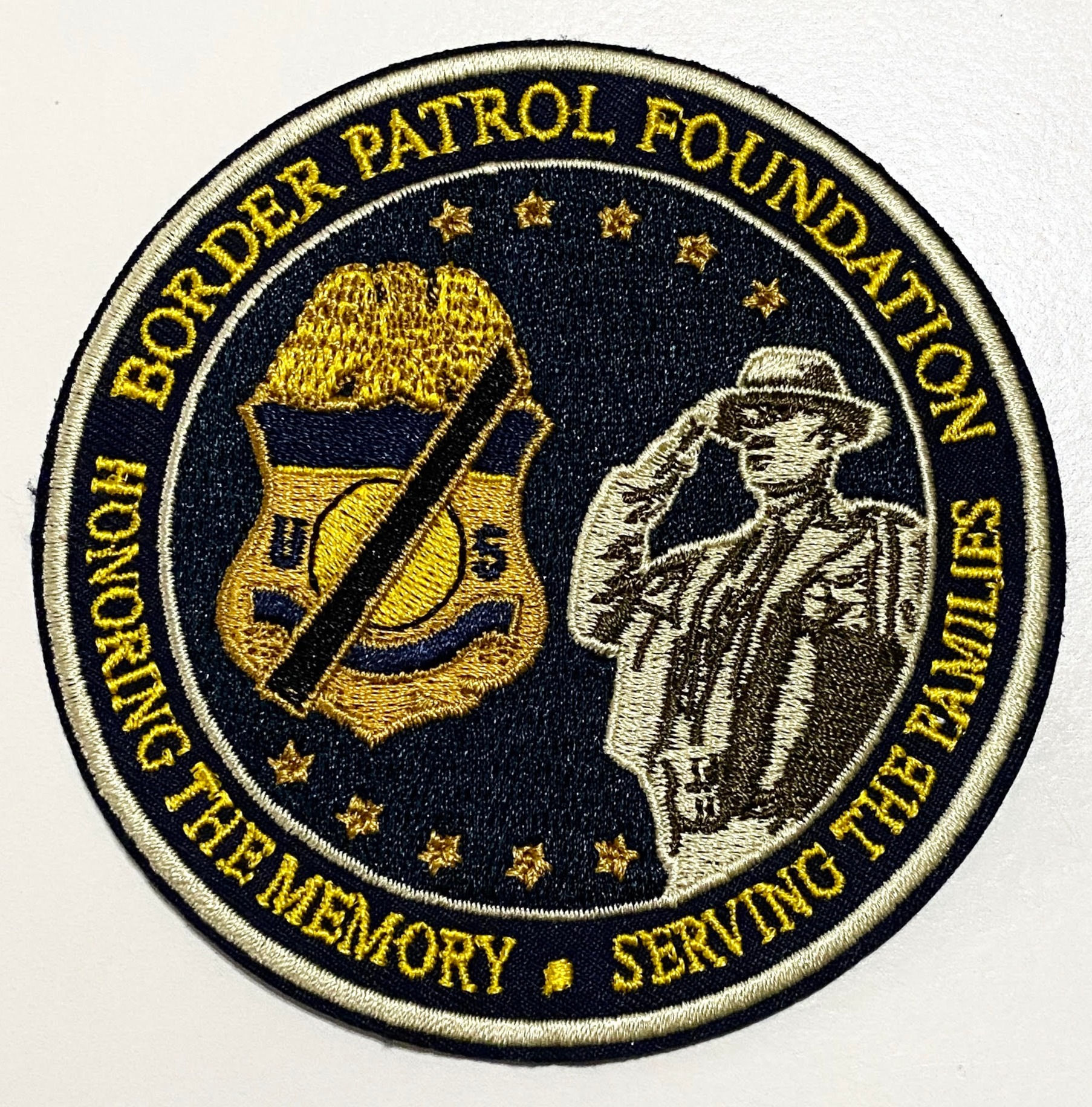 BPF Iron-on Patch 3.5x3.5