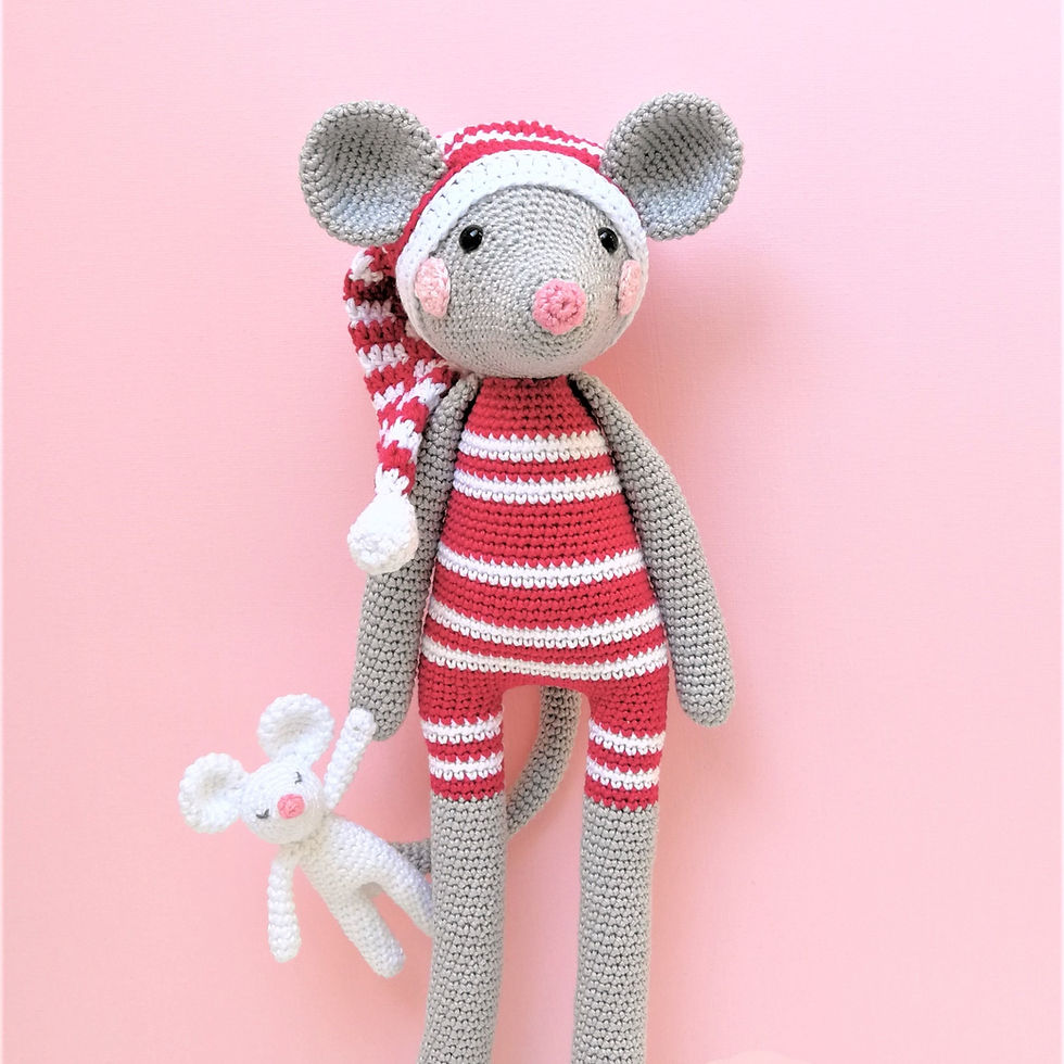 Muis Mara Long Leg PDF haakpatroon