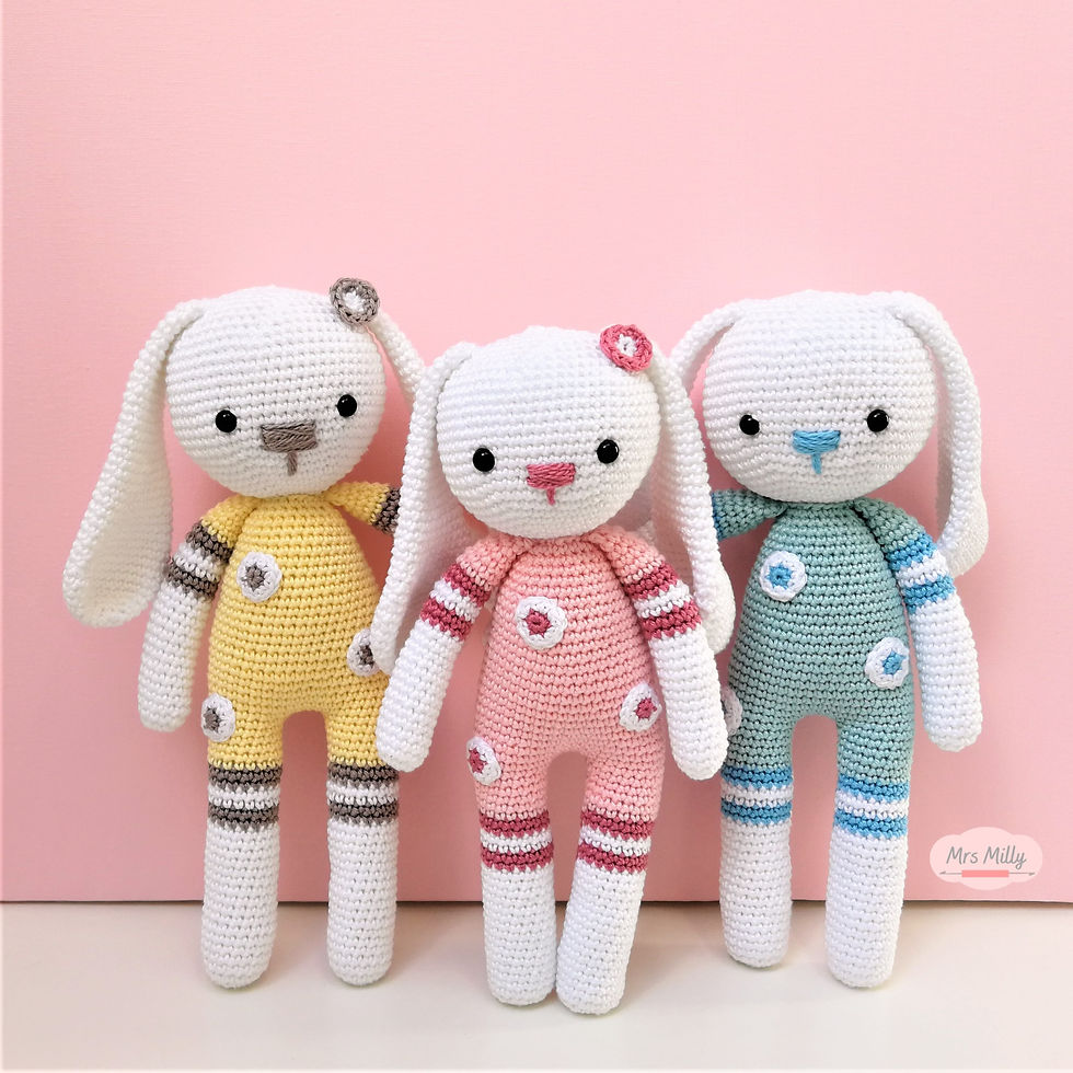 Konijn / Bunny PDF haakpatroon