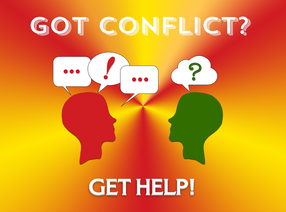 Conflict got you down?