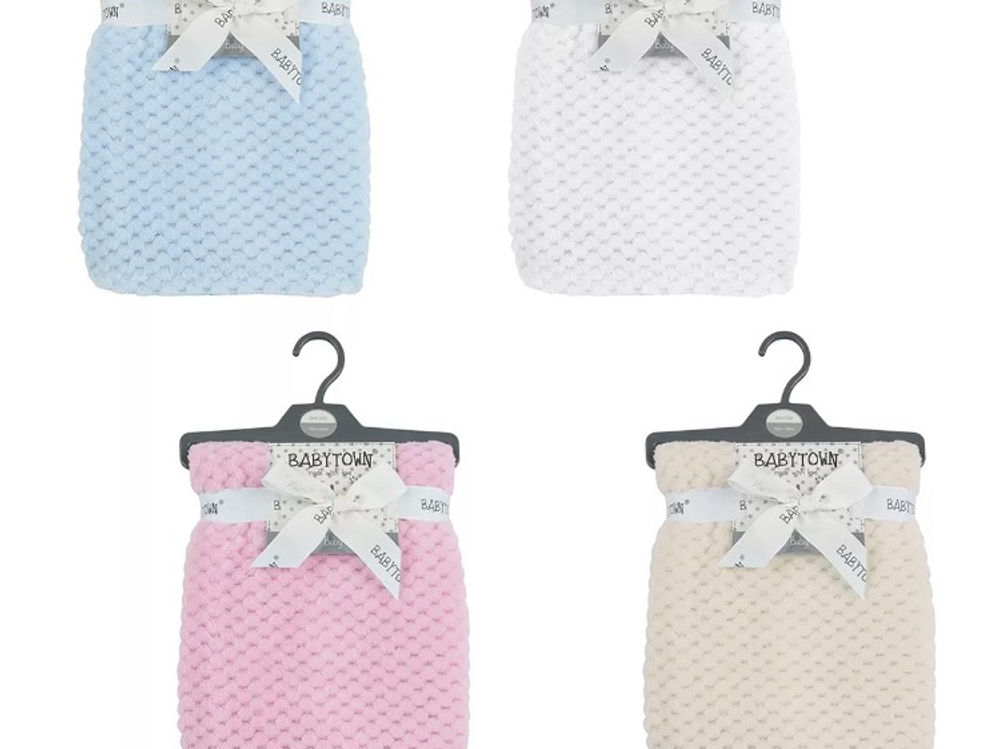 Personalised baby's blanket