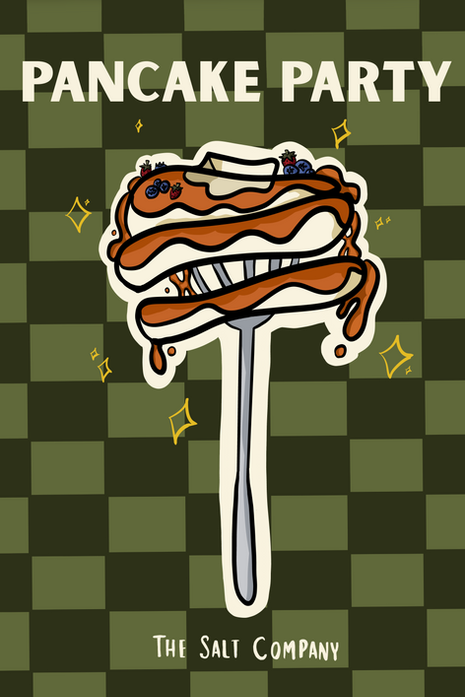 Pancake Party Promotion Front