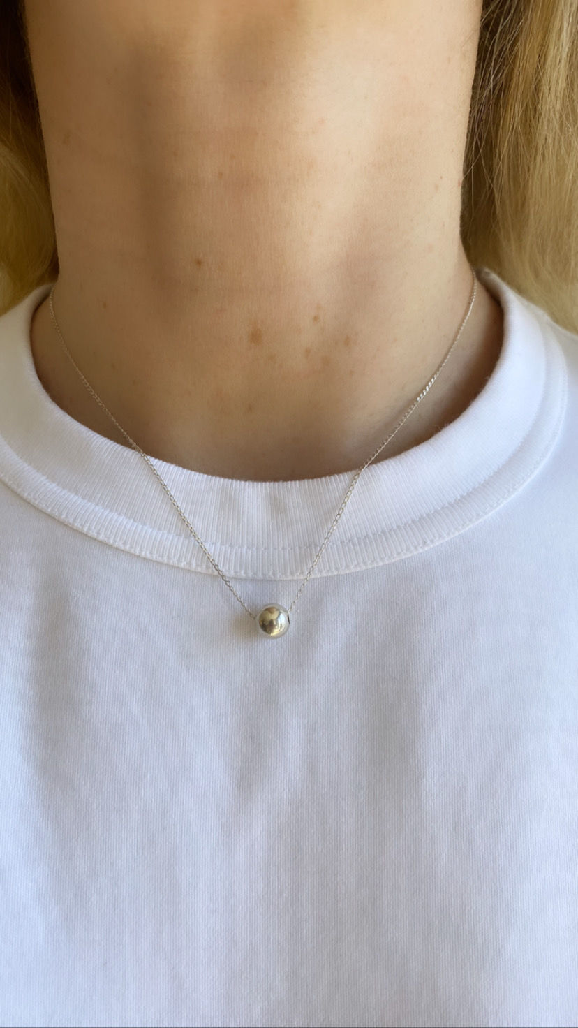 Thumbnail: Gloria Sterling Silver Necklace