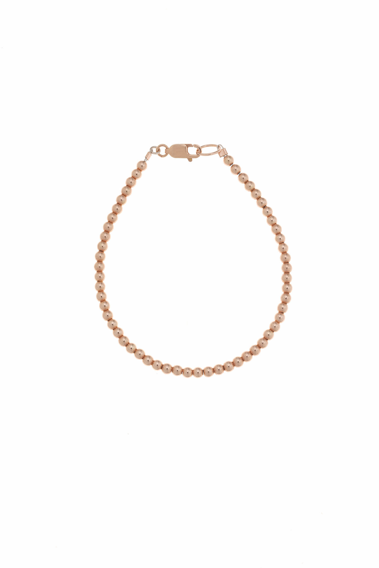 Franca Mini Beaded Rose Gold Bracelet