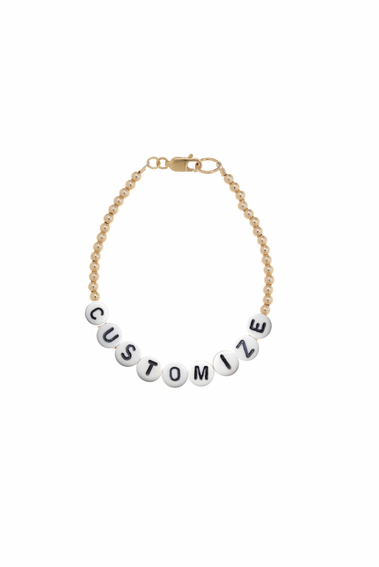Giulia Customize Gold Bracelet