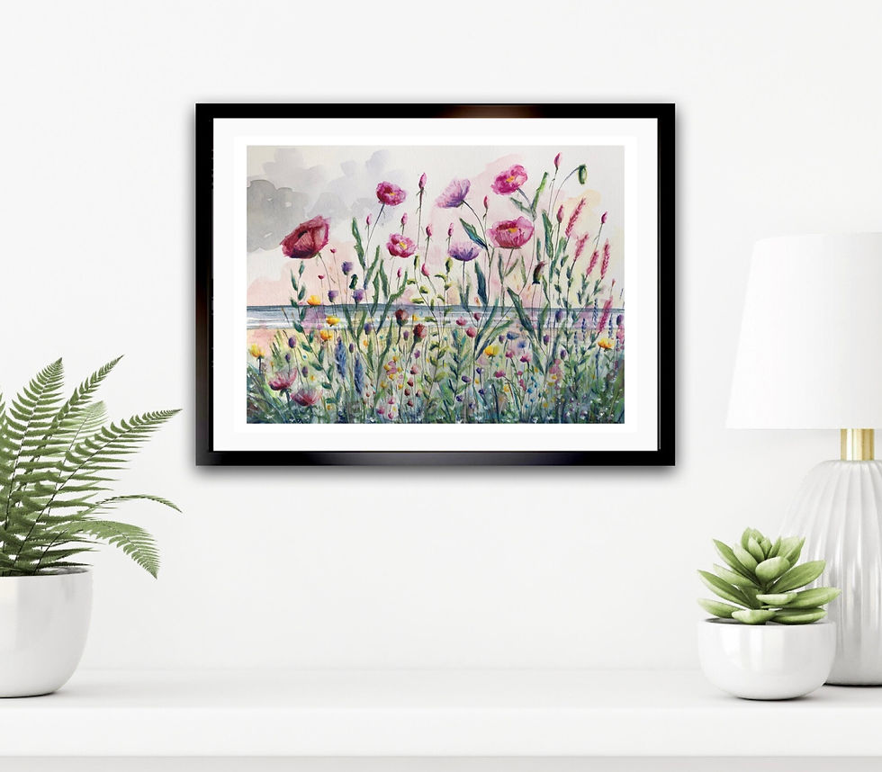 Thumbnail: Wild Flowers in the Dunes