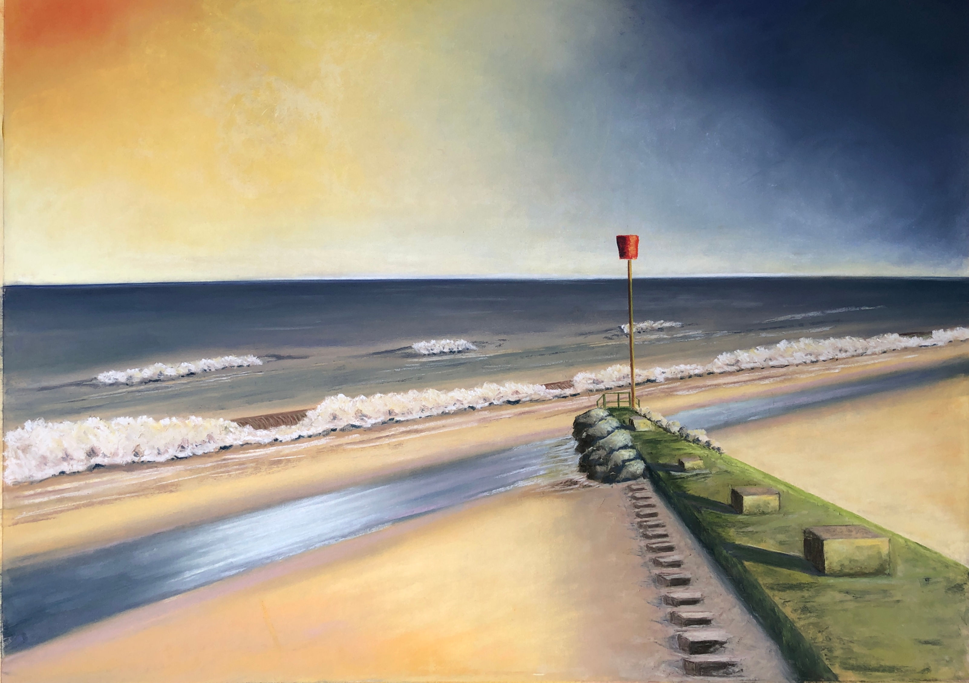 As the Sun Drops, Anderby Creek