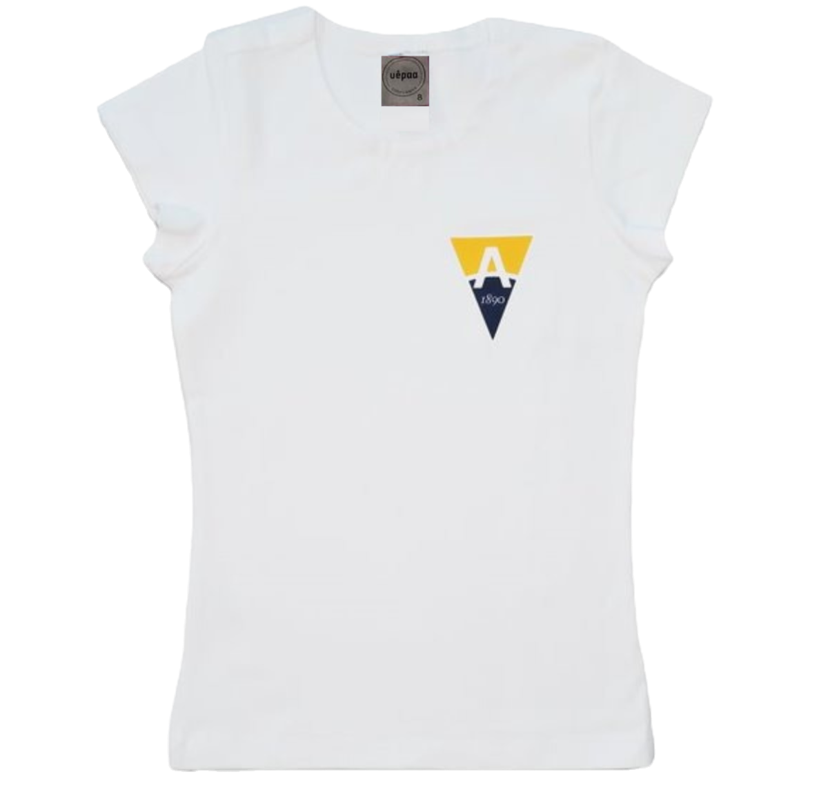 Baby Look manga curta feminina Branca