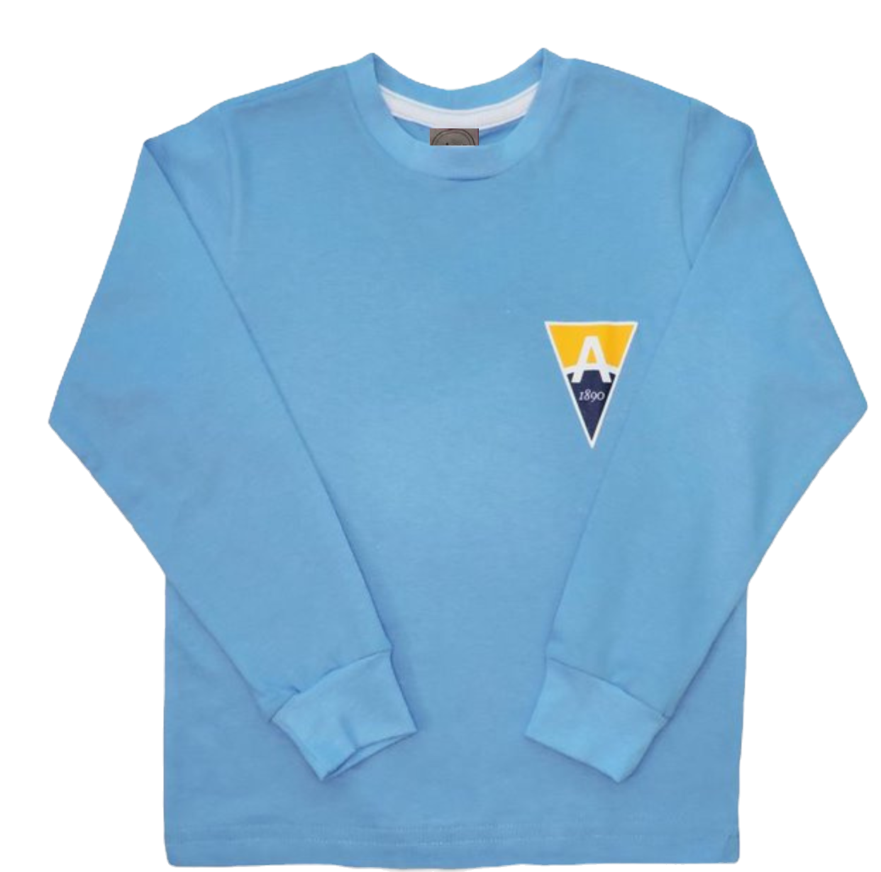 Camiseta manga longa Azul claro