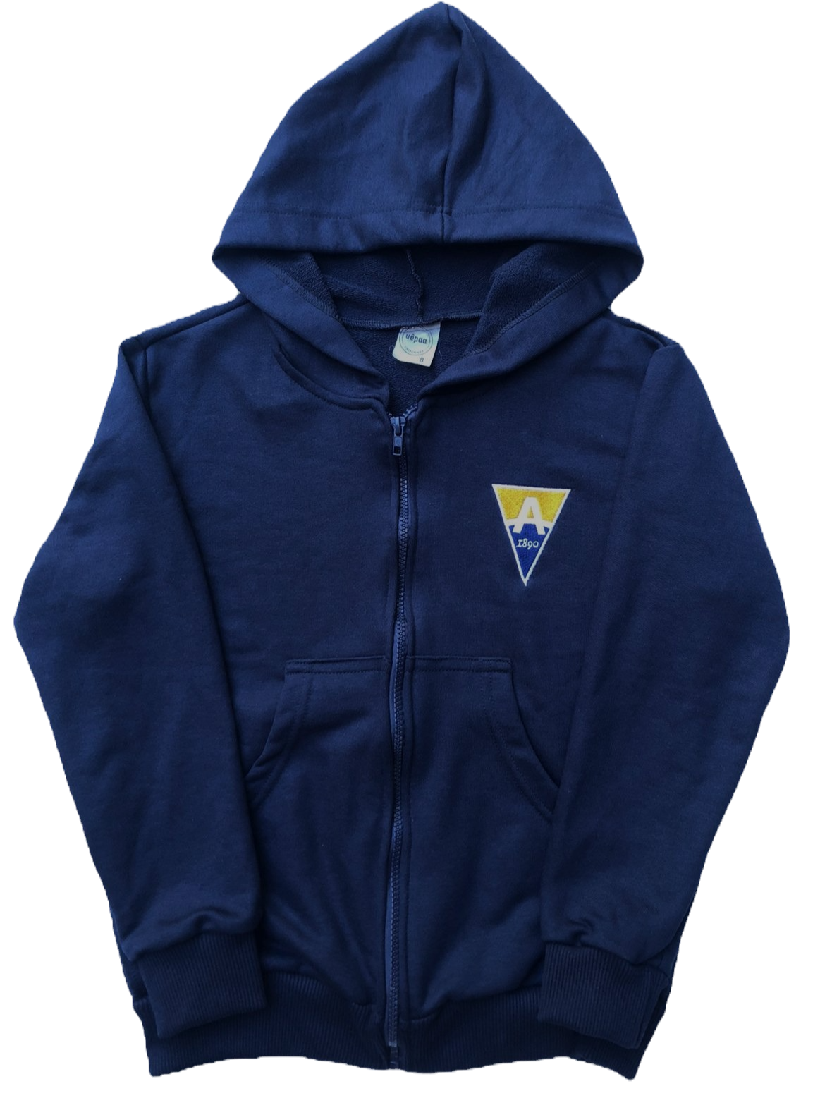 Casaco Canguru Moletom Careca 3 Cabos Azul Marinho