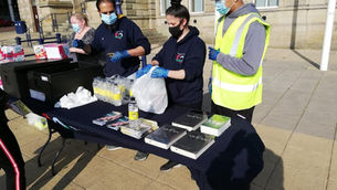 FEEDING THE HOMELESS IN DEWSBURY, BATLEY AND WAKEFIELD