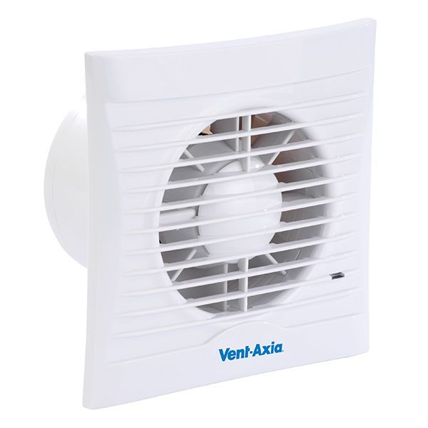 Vent Axia 441625 Lo Carbon Silhouette 100T Fan with Timer