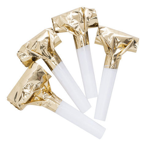 Swantex Gold Foil Blow Outs - Ctn 144
