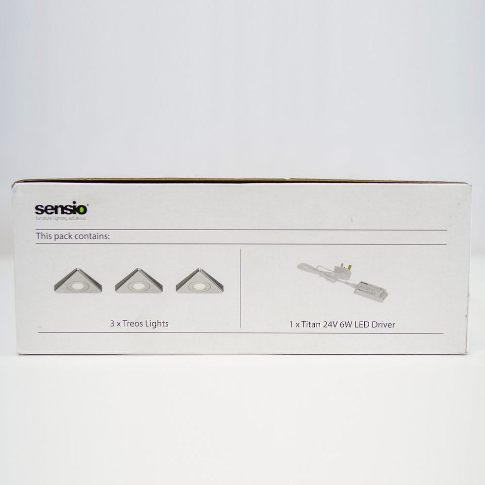 Sensio S1 Treos Triangle LED Light 3 KIT (Includes Driver)