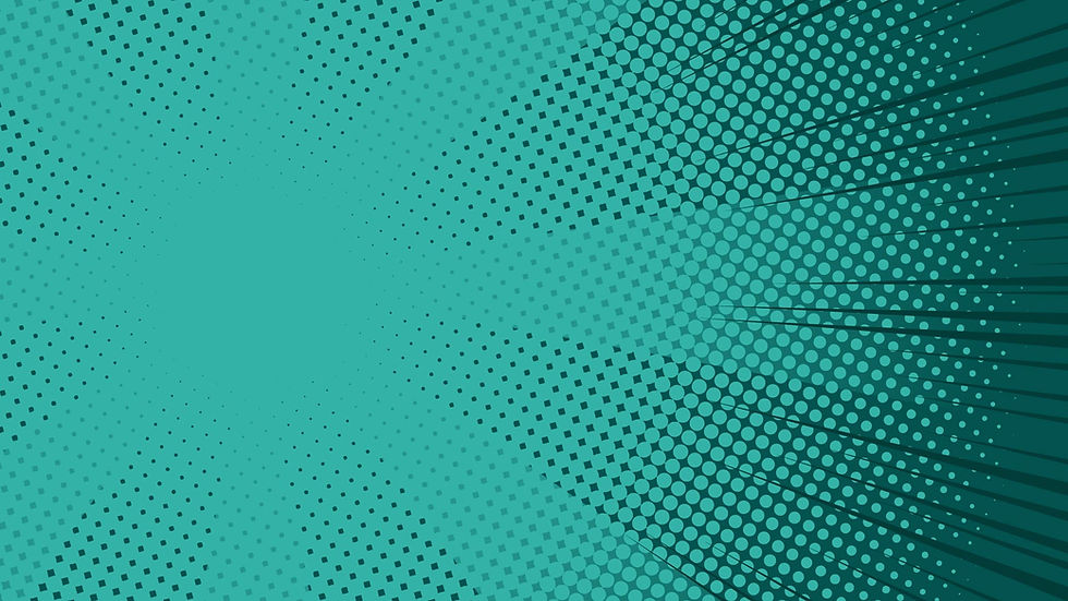 Abstract teal comic book background