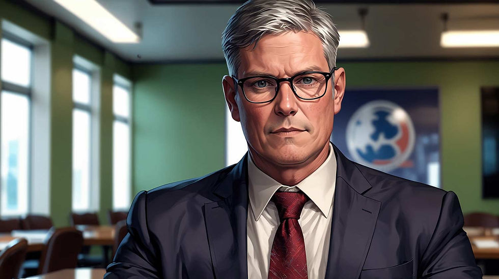 Anime Illustration of Keir Starmer