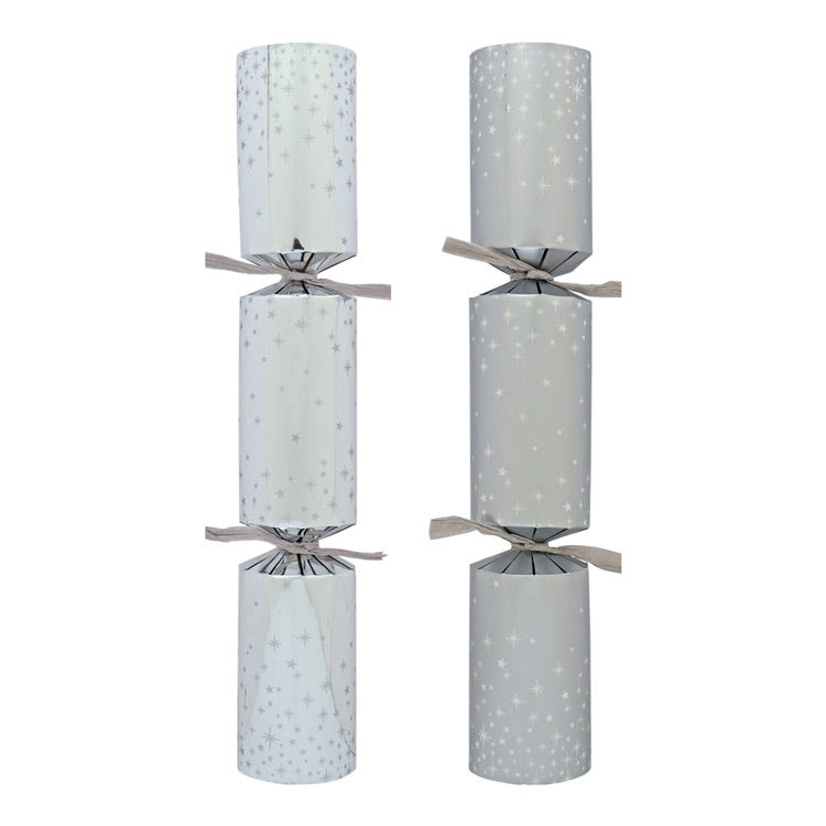 Swantex 11in Silver Starburst Crackers - Ctn 100