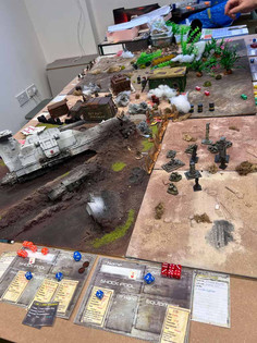 A Wargaming Game at the Barnsley Association of Tabletop Gamers