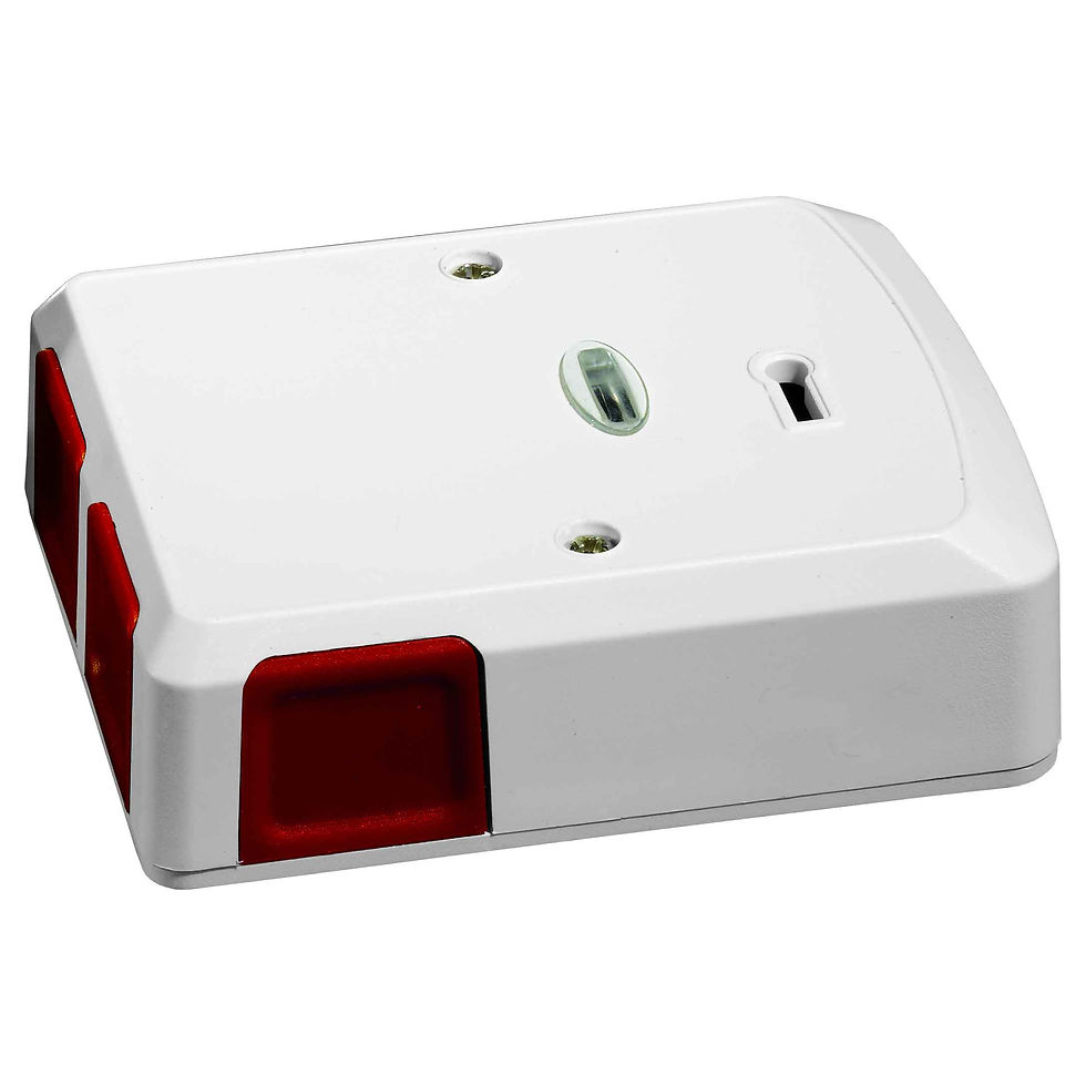 Texecom KIT-1003 Capture 64W-LIVE Wireless Alarm Kit with red panic button