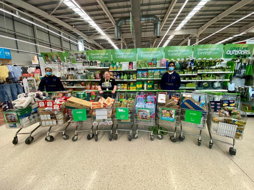 ASDA DEWSBURY POL YORKSHIRE FOODBANK