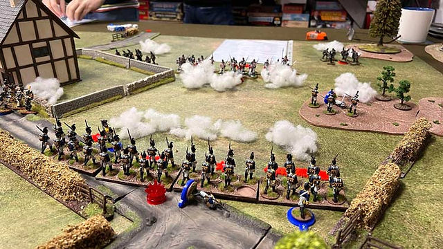 Sharp Practice at Barnsley Association of Wargaming 