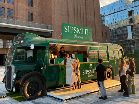 Sipsmith x Wimbledon pops up at Battersea Power Station
