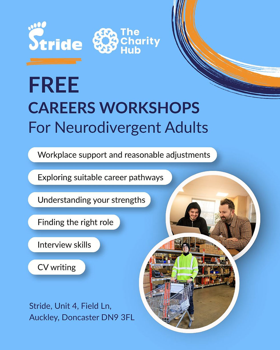 Free Careers Workshops for Neurodivergent Adults in Doncaster