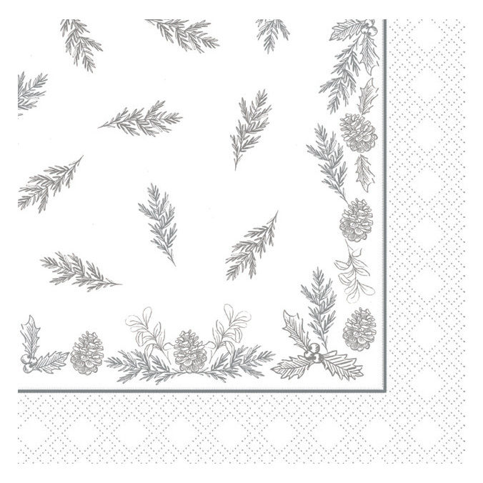 Swantex 40cm Aspen 3 Ply Napkins - Ctn 600