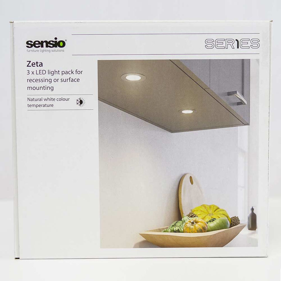 Sensio S1 Zeta Round LED Light 3 KIT (Includes Driver)