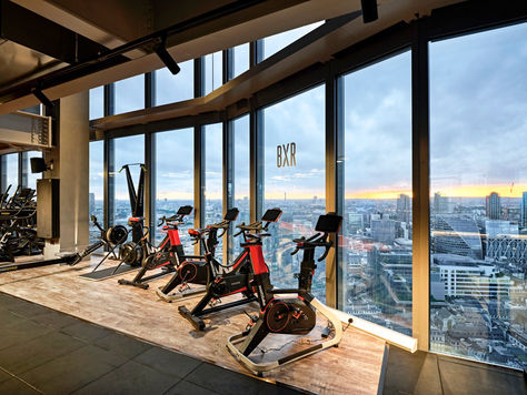 Bergman Design House Unveils BXR City at 22 Bishopsgate, Highest Gym in the City of London