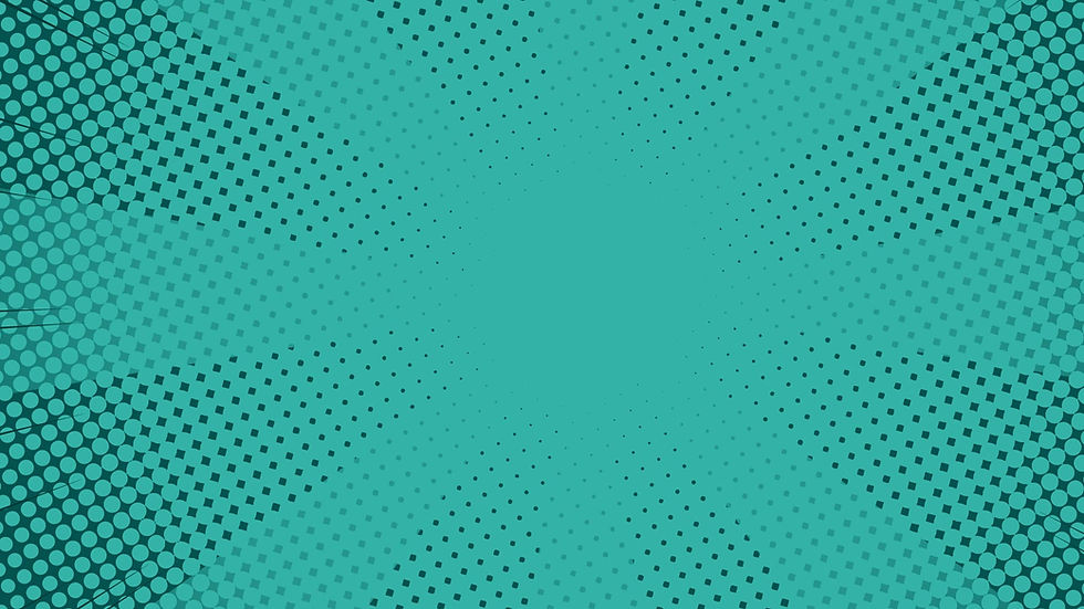 Teal pop art background