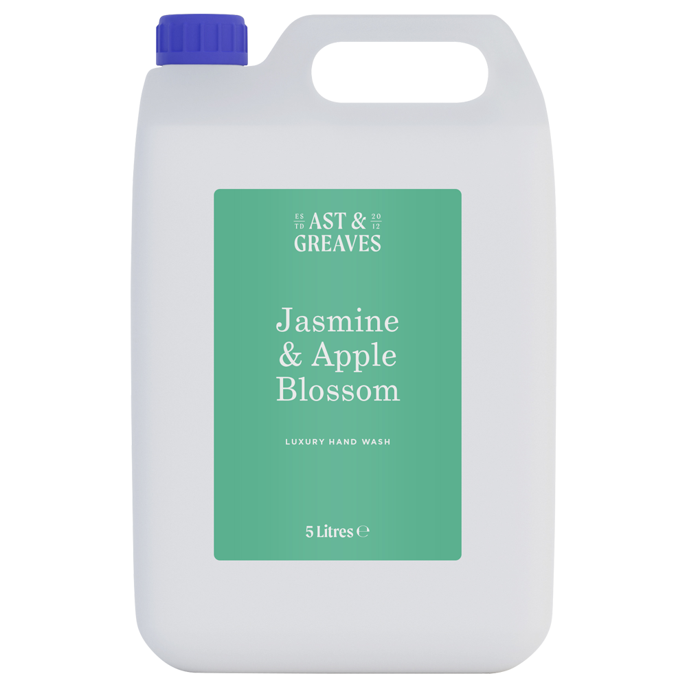 Jasmine & Apple Blossom Luxury Hand Wash, 2x 5Litre